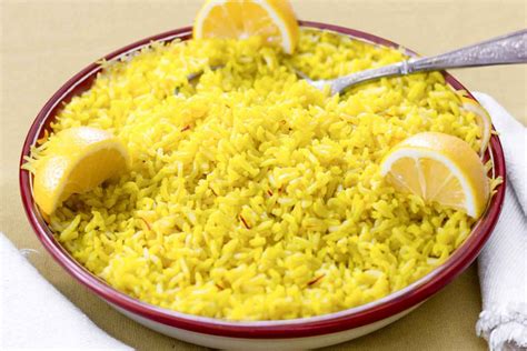 Saffron And Lemon Infused Brown Basmati Rice Dishes The Noil Kitchen
