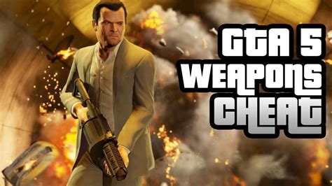 Gta 5 Cheat Infinite Ammo And Free Weapons Ign Video