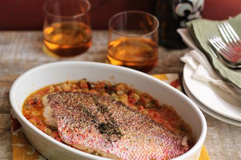 Meanwhile, in a shallow bowl, mix flour and pepper. Snapper Fillets Baked in a Creole Sauce | Recipe | Creole sauce, Recipes