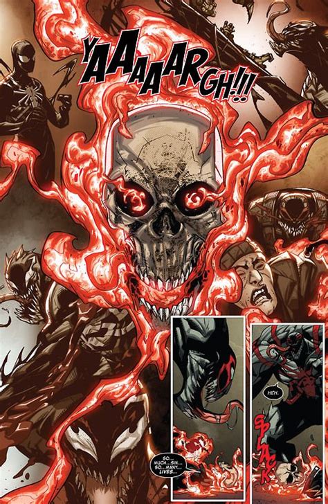 Ghost Rider Vs Venom Thunderbolts Ghost Rider Marvel Ghost Rider