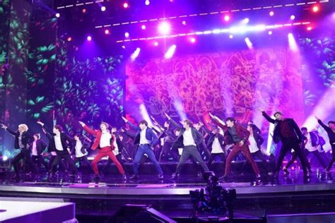bts performs idol on america s got talent nbc shares photos and video