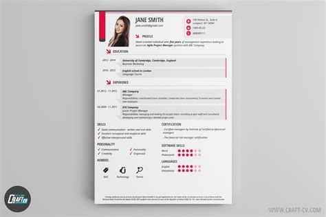 Download Cv Template Kleur Addictips