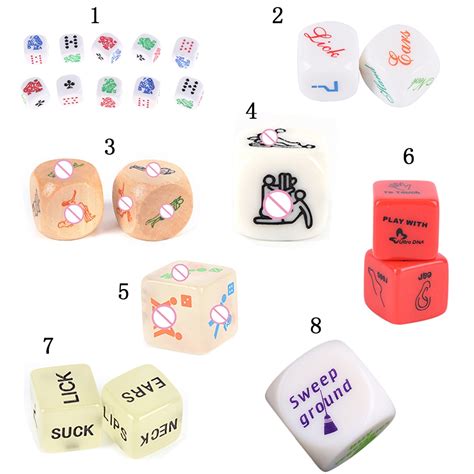 1 2 10pcs hot sale sex dice adult dice for love game humor romance erotic adult sex toys for