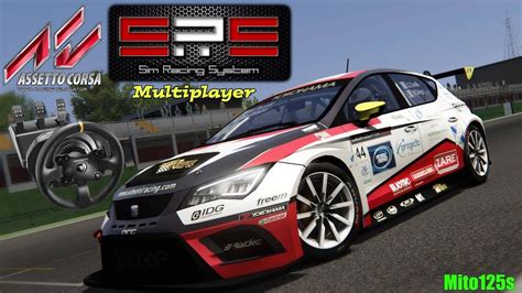 Assetto Corsa Srs Multiplayer Seat Leon Thrustmaster Tx Youtube