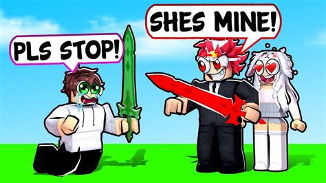 I Stole His Toxic Girlfriend Roblox Bedwars Youtube