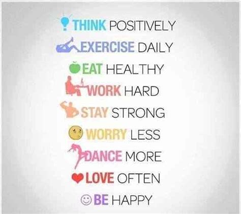 Quotes About Being Healthy And Happy