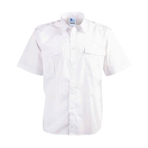 Epaulettes Superior Unisex Shirt Short Sleeves Murray Uniforms