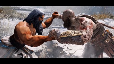 God Of War Old Kratos Vs Zeus Mod Kratos Defeats His Dad Youtube