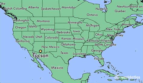 Where Is Tucson Az Tucson Arizona Map