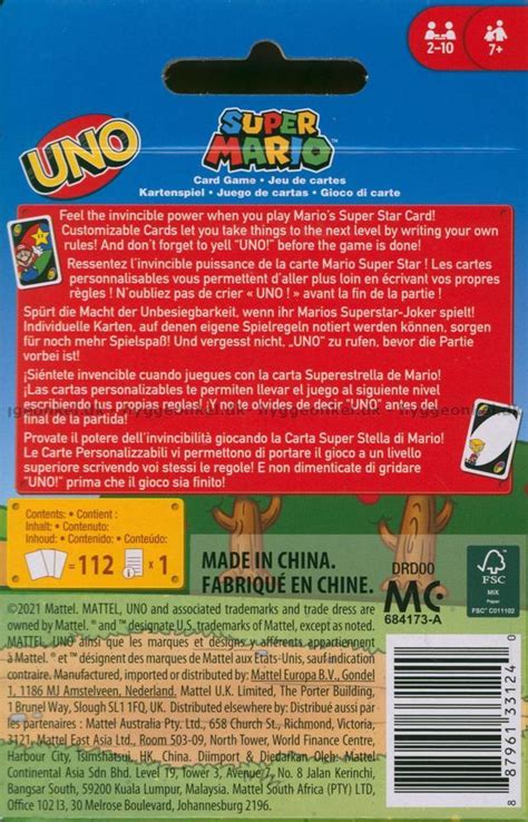 Uno Super Mario → Køb Det Billigt I Dag