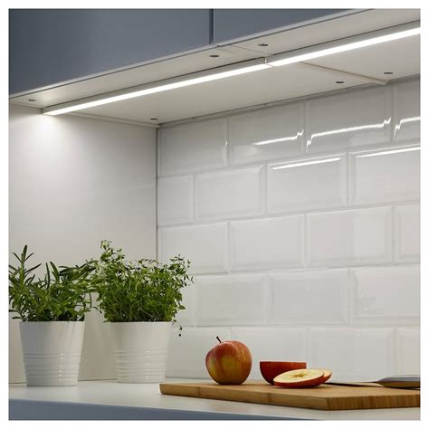 The ikea under cabinet lighting is a winner when it comes to power efficiency. OMLOPP LED-bordbelysning, hvid, 60 cm - IKEA | Worktop ...