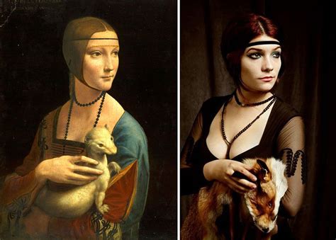 20 Modern Remakes Of Famous Paintings Classic Paintings
