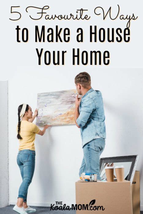 5 Favourite Ways To Make A House Your Home Linky