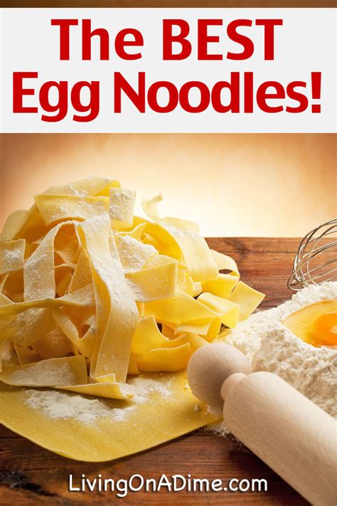 The Best Homemade Egg Noodles Recipe Dimple And Delicious Easy And Delicious