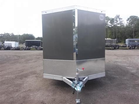 Wauv7x1422 Wells Cargo 7x14 Silver Sport Aluminum Enclosed Cargo