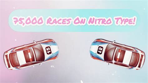My 75000th Race On Nitro Type Earning The Police Bimmer 🚔 Youtube