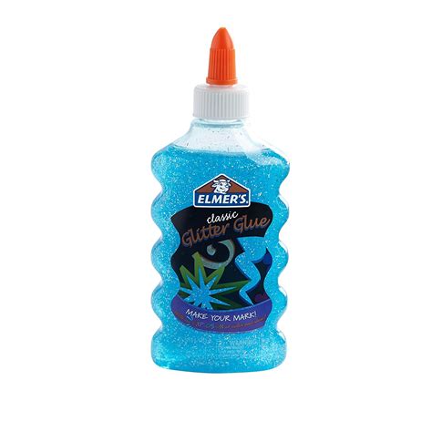 Glitter Glue Elmers 6oz Blue