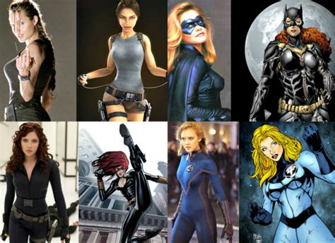 10 Hottest Female Superheroes In Hollywood Gambaran