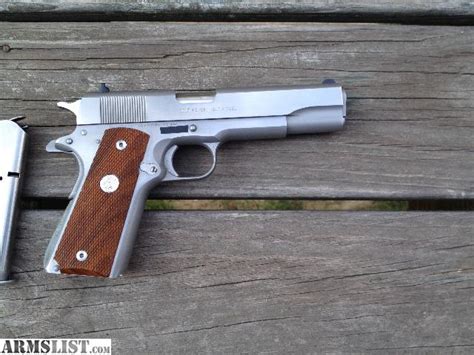 Armslist For Sale Colt 1911 Stainless 45 Price Reduced
