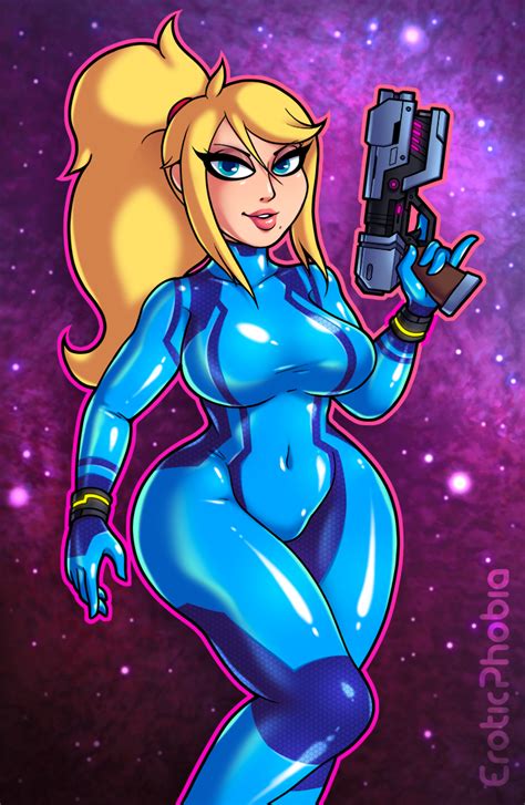 Samus Pinup By Eroticphobia Hentai Foundry