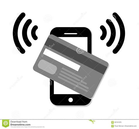 Paypass is a product of mastercard. Mobile paypass stock illustration. Illustration of plastic ...