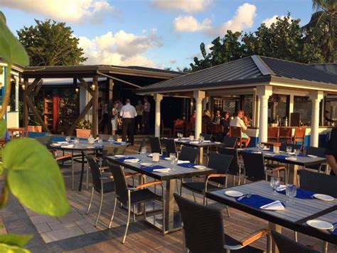 Indoor And Outdoor Waterfront Dining The Wharf Cayman Islands