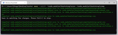 Compilando O Bootstrap Com Sass E Npm Diego Mariano