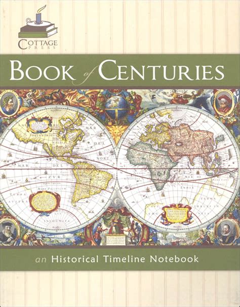 Book Of Centuries Historical Timeline Notebook Cottage Press