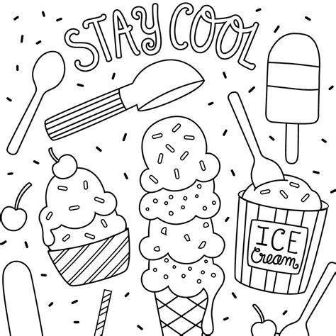 It is quite an adventure to stay in a cottage in the middle of the forest. FREE! Stay Cool Coloring Page - The Neighborgoods