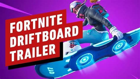 Fortnite Driftboard Trailer Youtube