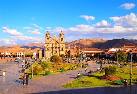 Cusco City Main Square Cusco Trip City