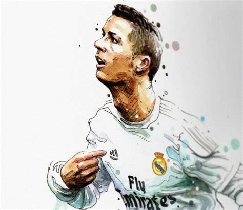 Cristiano Ronaldo Real Madrid Cr7 A3 Wall Art Print Poster Etsy