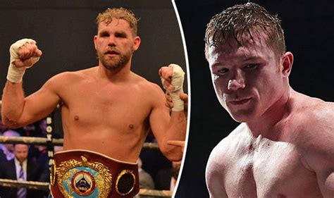 Billy Joe Saunders Could Fight Canelo Alvarez In 2017 If This Happens