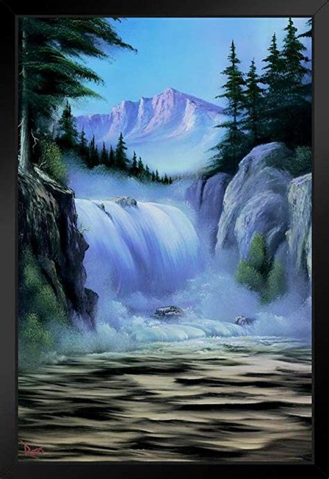 Bob Ross Painting Print At Explore Collection Of Bob Ross Painting Print