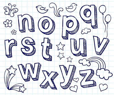 Incredible Easy Cool Fonts To Draw Ideas