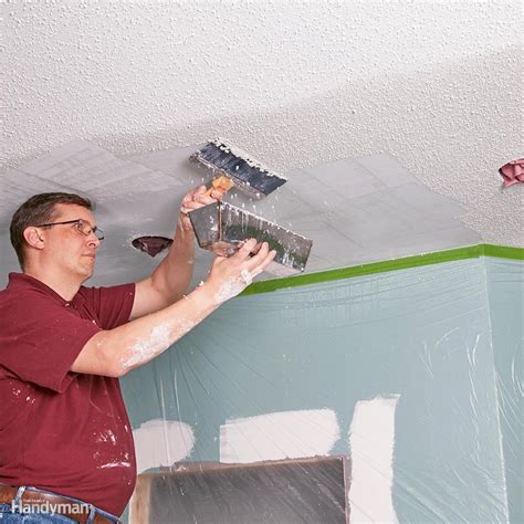 11 Tips On How To Remove A Popcorn Ceiling Faster And Easier