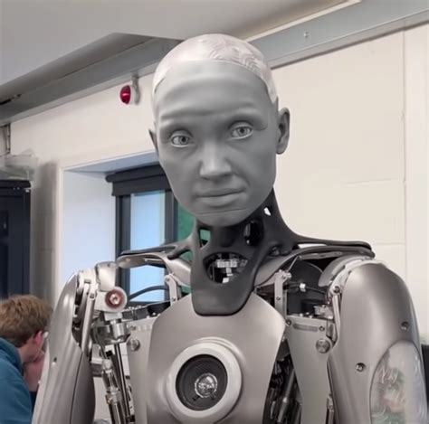 Ameca The Frighteningly Real Humanoid Robot Fortunately He Doesn T Walk Yet The Patent