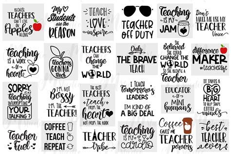 Teacher Svg Design Bundle Xquissive