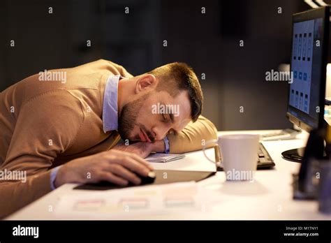 Tired Business Man Sleeping Hi Res Stock Photography And Images Alamy