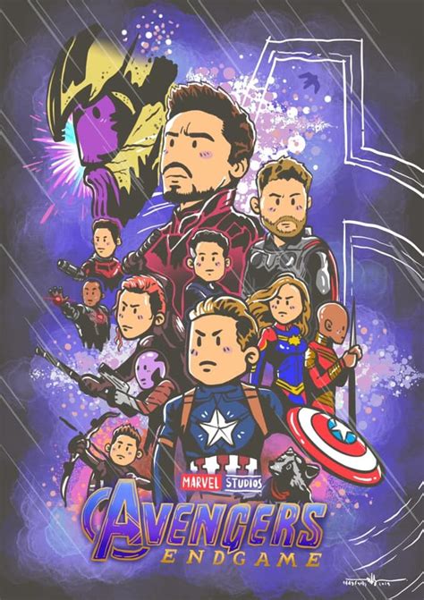Artstation Avengers Endgame Poster Fan Art