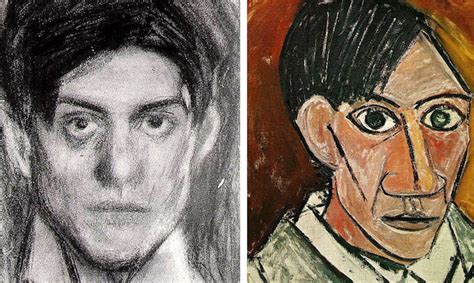 Evolution Of Picassos Iconic Self Portraits From