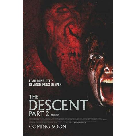 The Descent Part 2 Movie Poster Uk Style C 11 X 17 2009