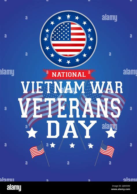 29th Of March National Vietnam War Veterans Day Poster And Greeting