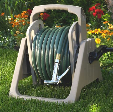 Suncast Hosehandler® Portable Wall Mount Hose Reel Lawn And Garden Watering Hoses