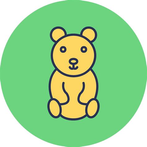 Teddy Bear Vector Icon 20253494 Vector Art At Vecteezy
