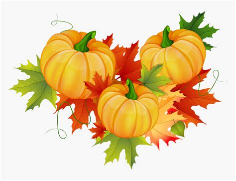 Clipart Leaf Pumpkin Transparent Background Fall Leaves Clip Art Hd