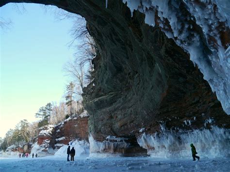 The Ice Caves Of Apostle Islands National Lakeshore Lake Superior