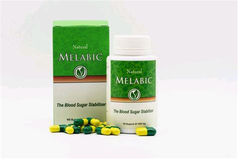 Jual Melabic Obat Herbal Untuk Diabetes And Kolesterol 6 Botol Di