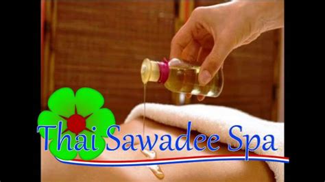 Best Massage At Thai Sawadee Spa Youtube