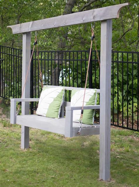 How To Build A Porch Swing Stand How To Hang A Porch Swing